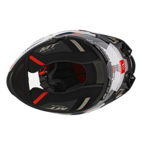 MT Thunder 4 SV Integraal helm Luminence glans wit