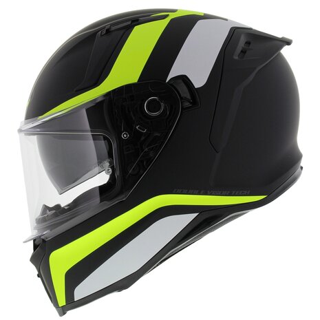 Caberg Avalon Blast Integraalhelm - mat zwart wit geel