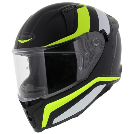 Caberg Avalon Blast Integraalhelm - mat zwart wit geel