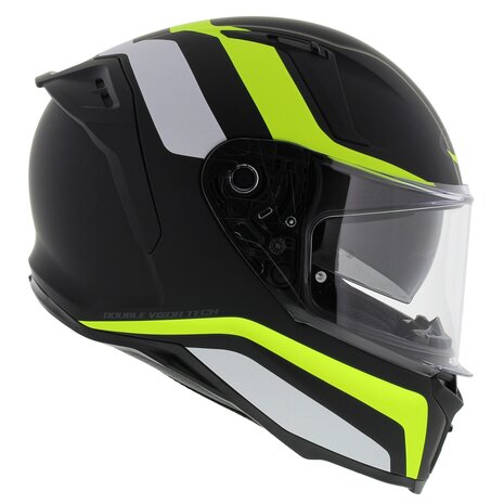 Caberg Avalon Blast Integraalhelm - mat zwart wit geel