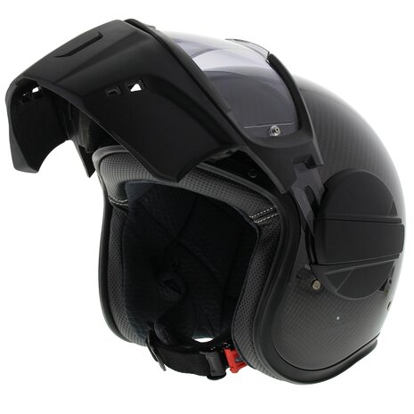 Caberg Ghost Carbon Helm - glans carbon zwart