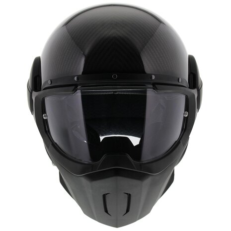 Caberg Ghost Carbon Helm - glans carbon zwart