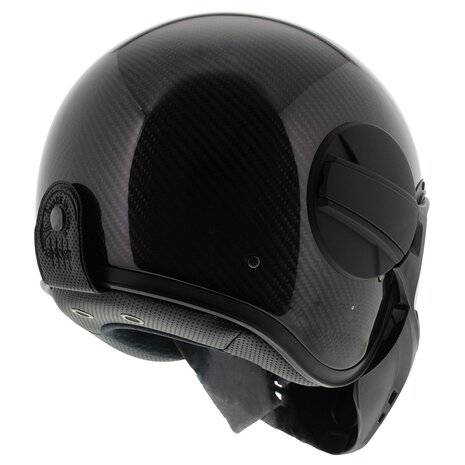Caberg Ghost Carbon Helm - glans carbon zwart