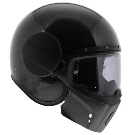 Caberg Ghost Carbon Helm - glans carbon zwart