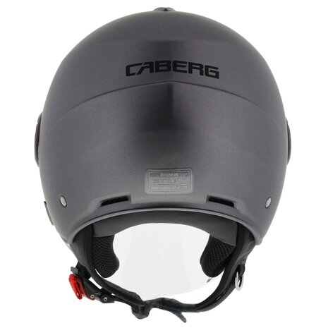 Caberg motorhelm Jet Riviera V4 mat titanium gun metal - Maat S
