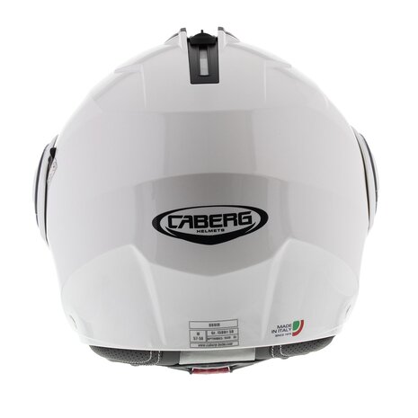 Caberg Systeemhelm Droid glans wit motorhelm - maat XS