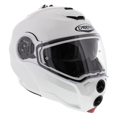 Caberg Systeemhelm Droid glans wit motorhelm - maat XS