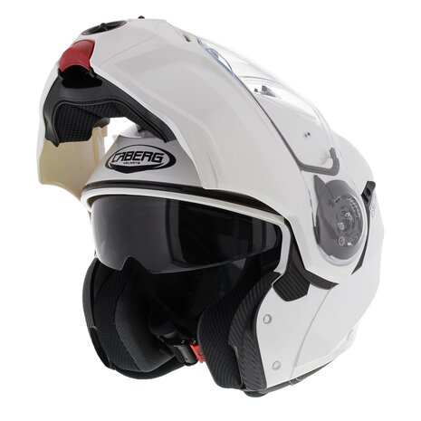 Caberg Systeemhelm Droid glans wit motorhelm - maat XS