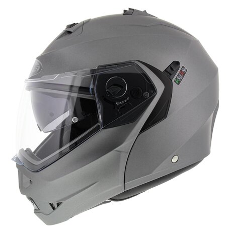 Caberg Systeemhelm Duke II mat titanium Motorhelm - Maat XS