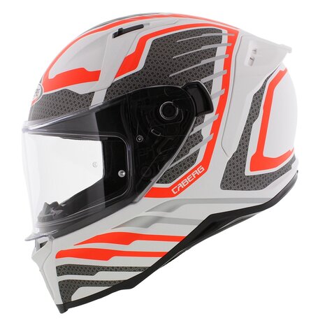 Caberg Avalon Forge Integraalhelm - glans wit oranje - Maat M
