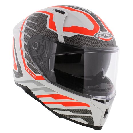 Caberg Avalon Forge Integraalhelm - glans wit oranje - Maat M