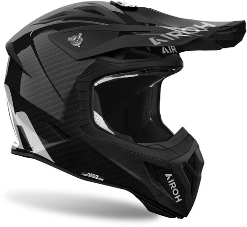Airoh Aviator Ace 2 crosshelm Carbon glans zwart