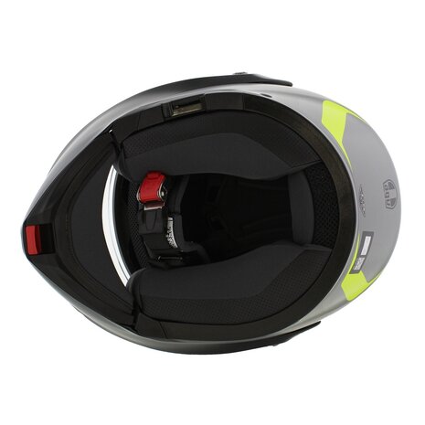 AGV Streetmodular systeemhelm Resia mat grijs zwart fluo geel