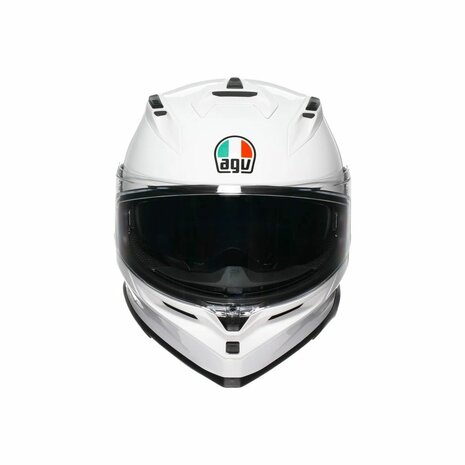 AGV K7 motorhelm Mono glans wit