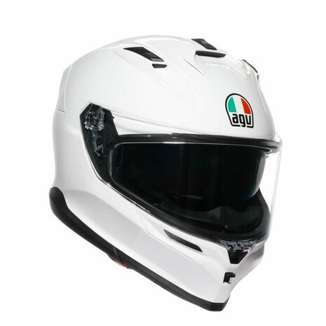 AGV K7 motorhelm Mono glans wit