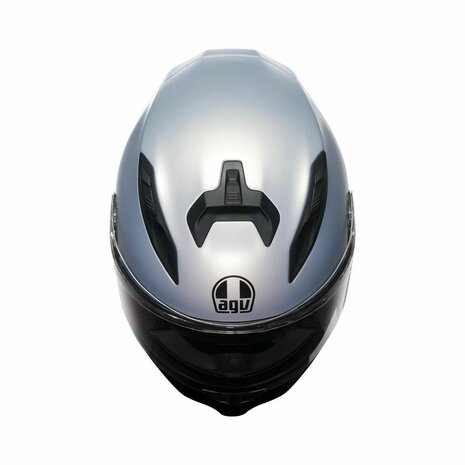 AGV K7 motorhelm Mono mat zilver Prisma