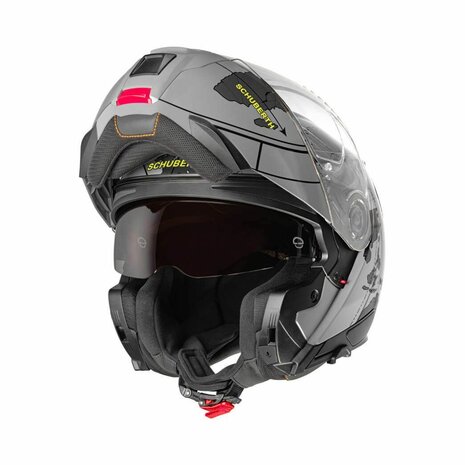 Schuberth C5 Systeemhelm - Globe - zwart grijs