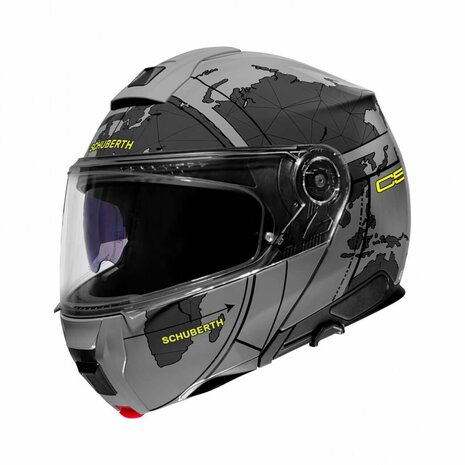 Schuberth C5 Systeemhelm - Globe - zwart grijs