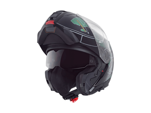 Schuberth C5 Systeemhelm - Globe - zwart groen
