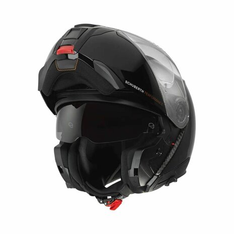 Schuberth C5 Systeemhelm - Carbon - glans carbon zwart