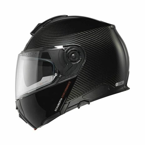 Schuberth C5 Systeemhelm - Carbon - glans carbon zwart