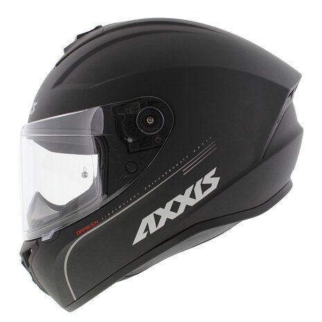 Axxis Draken helm solid mat zwart