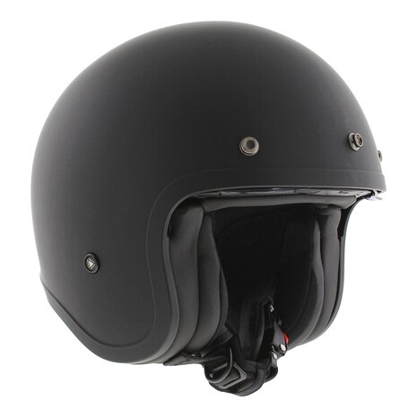 LS2 OF599 Spitfire II helm mat zwart special edition inclusief klep