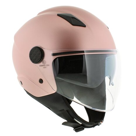 Vito jet helm Sarenta rose gold