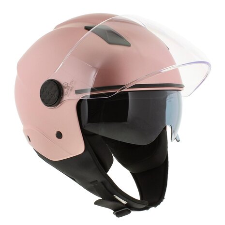 Vito jet helm Sarenta rose gold