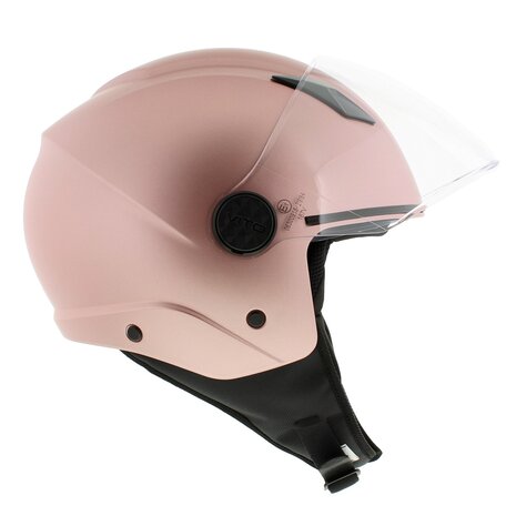 Vito jet helm Sarenta rose gold