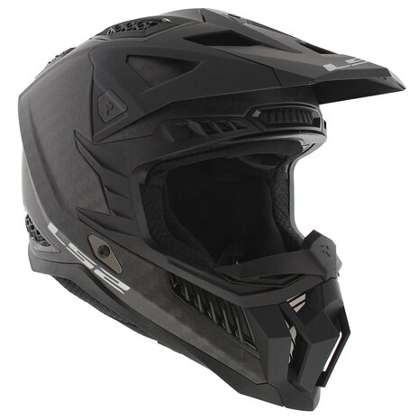 LS2 MX703 C X-Force crosshelm mat carbon zwart