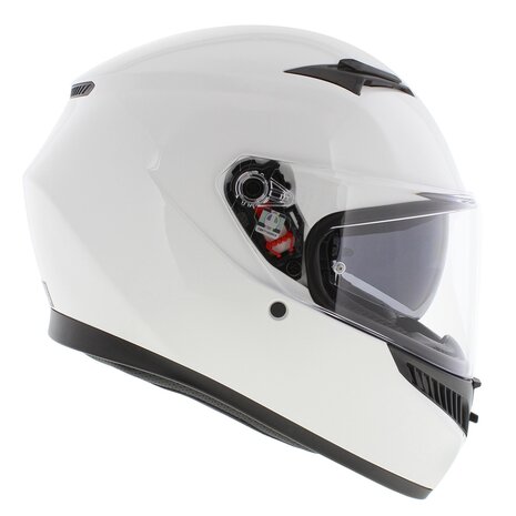 AGV K3 helm mono solid glans wit