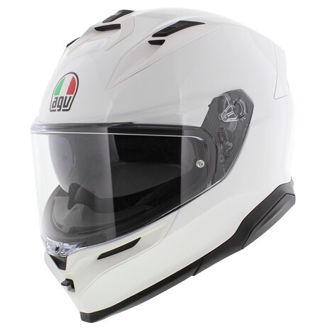 AGV K7 motorhelm Mono glans wit
