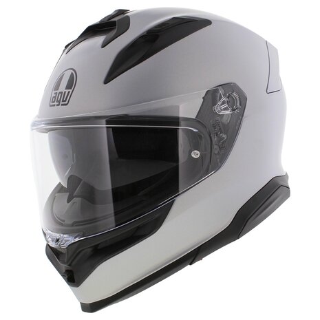 AGV K7 motorhelm Mono mat zilver Prisma