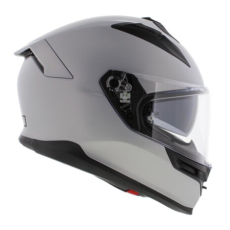 AGV K7 motorhelm Mono mat zilver Prisma