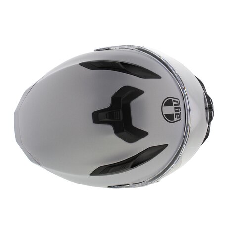 AGV K7 motorhelm Mono mat zilver Prisma