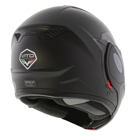 Vito Reverse systeemhelm mat zwart