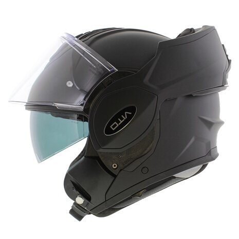 Vito Reverse systeemhelm mat zwart