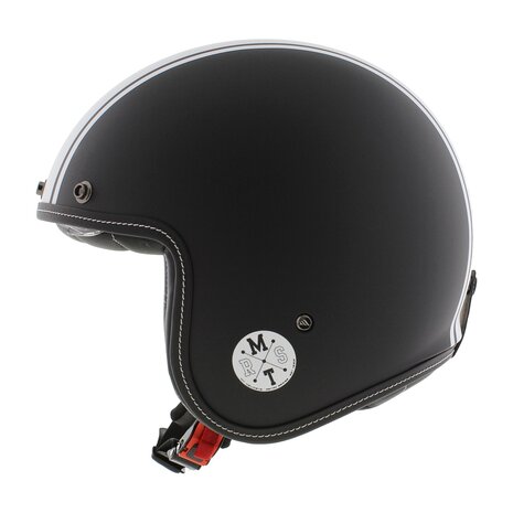 MT Jethelm Le Mans II SV S Speed mat zwart wit