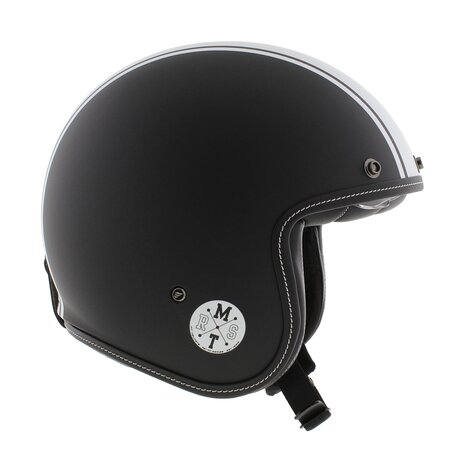 MT Jethelm Le Mans II SV S Speed mat zwart wit