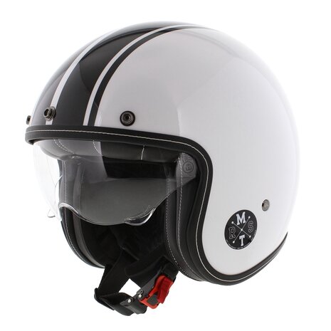 MT Jethelm Le Mans II SV S Speed glans wit zwart
