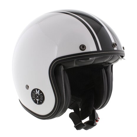 MT Jethelm Le Mans II SV S Speed glans wit zwart