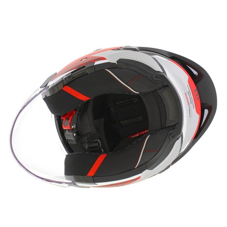 MT Jet Cosmo SV helm Cruiser mat zwart rood