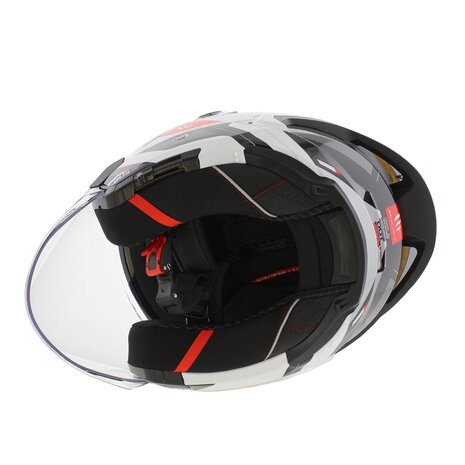 MT Jet Cosmo SV helm Silence glans wit grijs