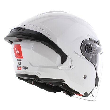 MT Jet Cosmo SV helm glans wit