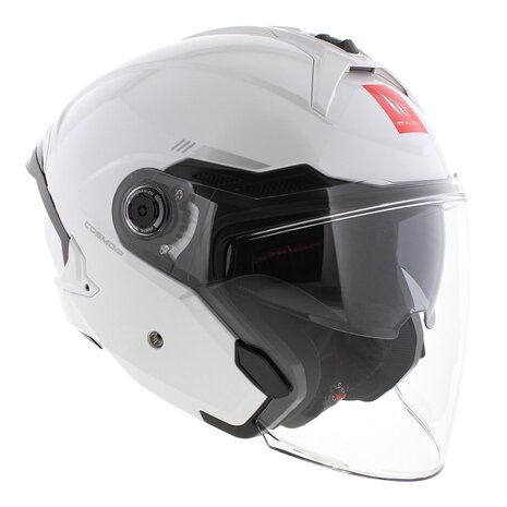 MT Jet Cosmo SV helm glans wit