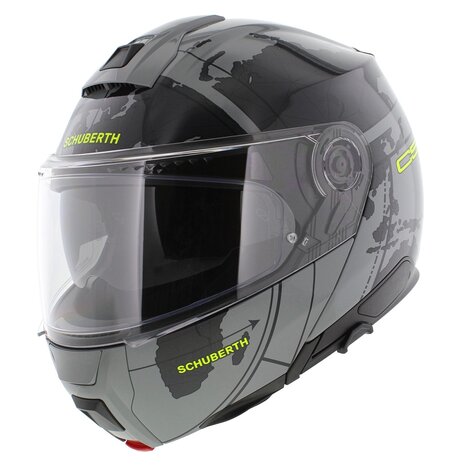 Schuberth C5 Systeemhelm Globe glans grijs zwart