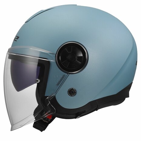 LS2 OF620 Classy jethelm solid parel blauw
