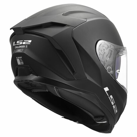 LS2 FF817 Challenger II helm solid mat zwart
