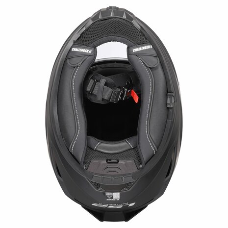 LS2 FF817 Challenger II helm solid mat zwart